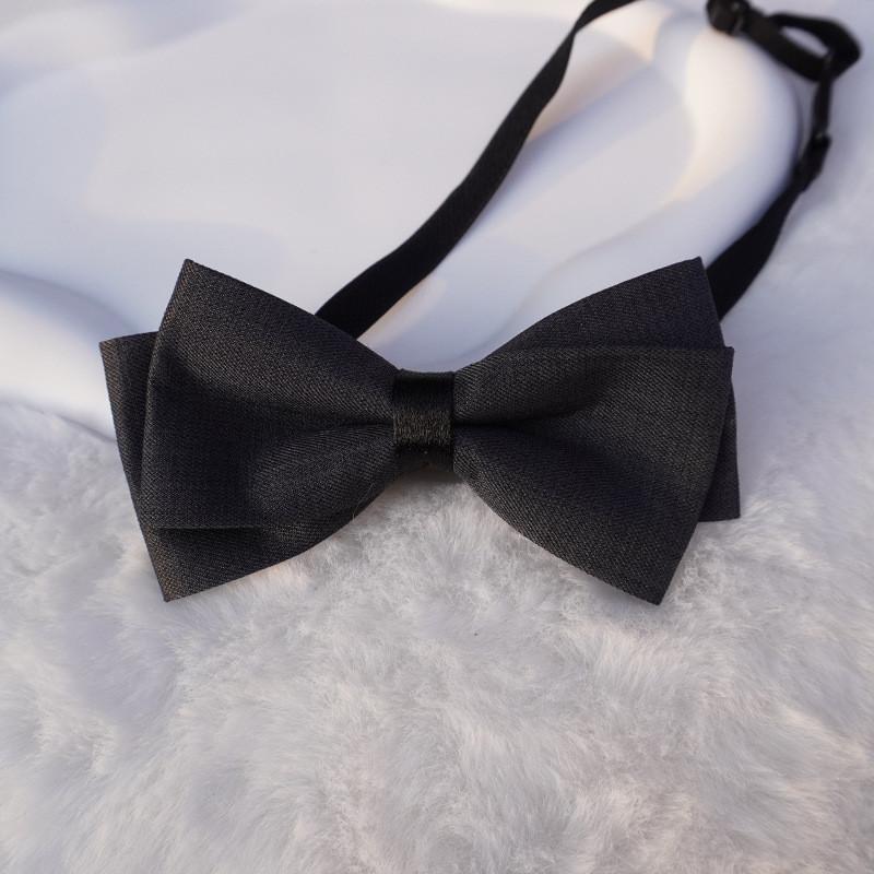 Traditional Mens Wedding Bow Tie With Satin Washable Fabric For Formal Occasions