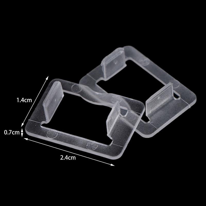 10 Pcs Socket Stabilizer For Fix Loose Plugs Made Of Flame-Retardant Pc Material To Prevent Power Outages And Drops