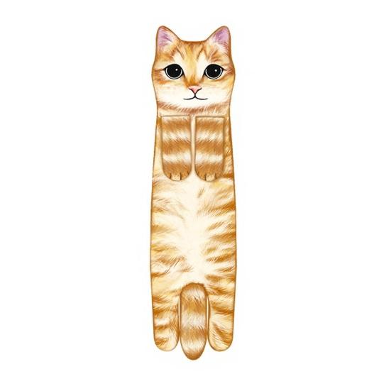 Cat Shape Hand Towel Soft Absorbent Hand Towel Hanging Cute Kitten Towel