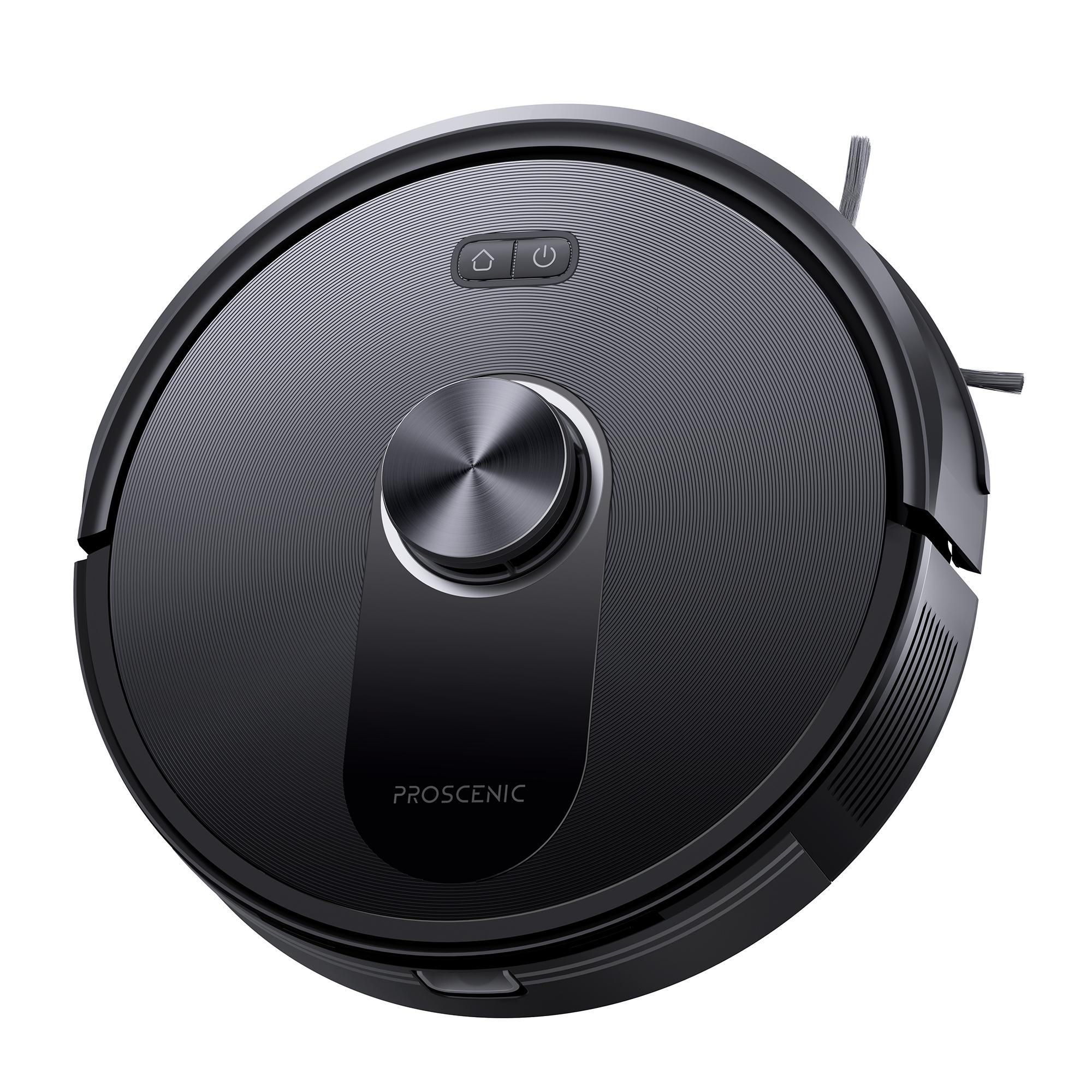 Aspirator robot Proscenic Q10 8000Pa, Aspirator și Mop 2-în-1, Cartografiere LiDAR culoare negru mat