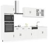 Kitchen Cabinet Set, Squid, 7-Piece, White
