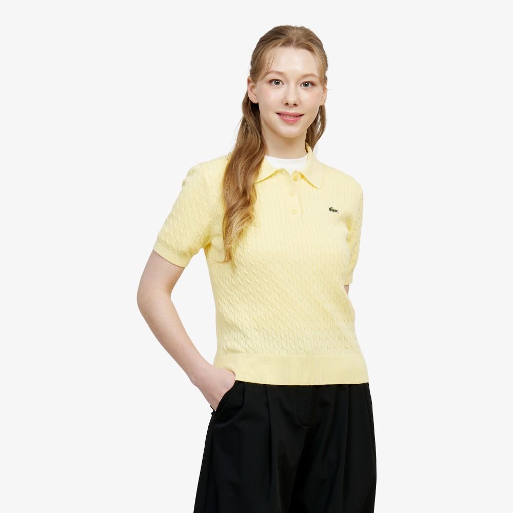 [lacoste] Женский вязаный поло-свитер PF607E-56G107 34
