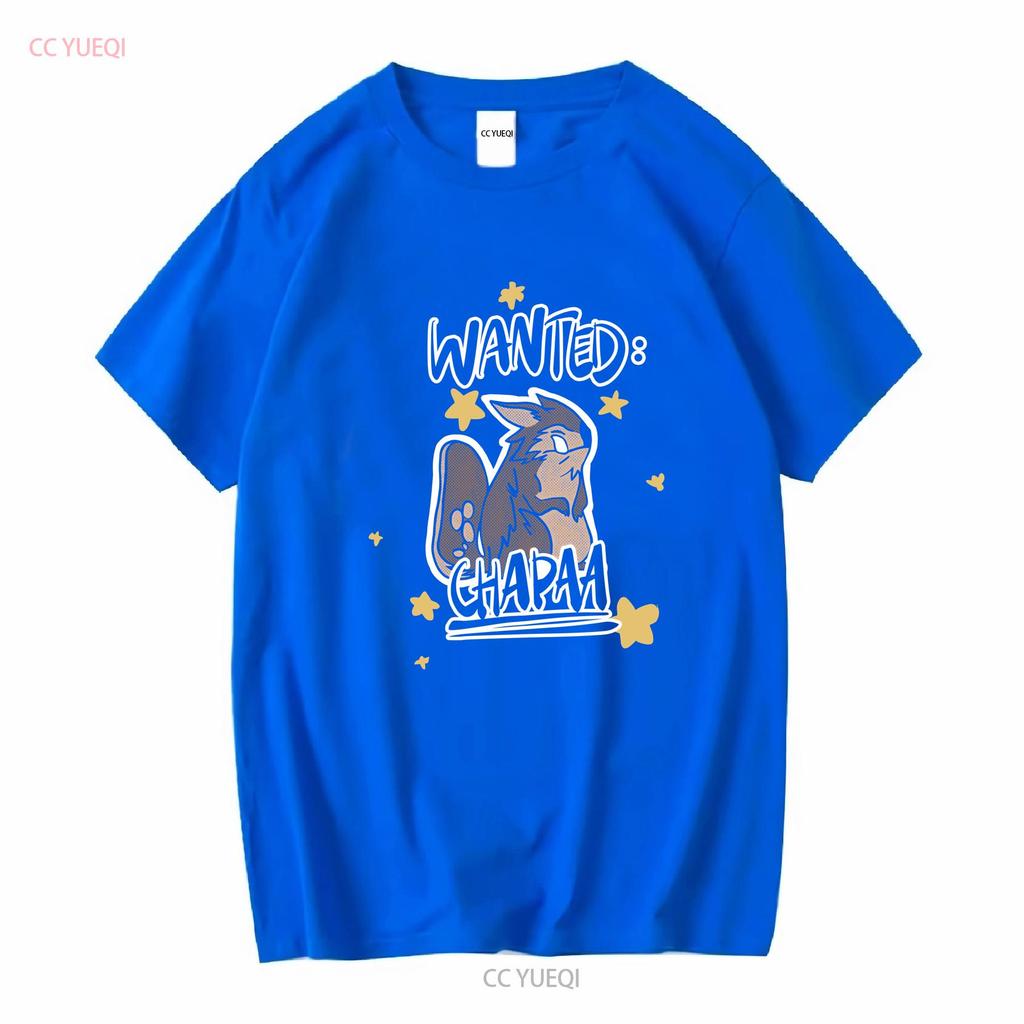SÖKES Chapaa Palia-inspirerad fanart Söt retro T-shirt Merch långa eller korta ärmar vintage Tvättad Casual Topp För vardagsbruk