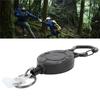 Retractable Keychain Heavy Duty 80cm Stainless Steel Wire Magnetic Retractable ID Badge Holder