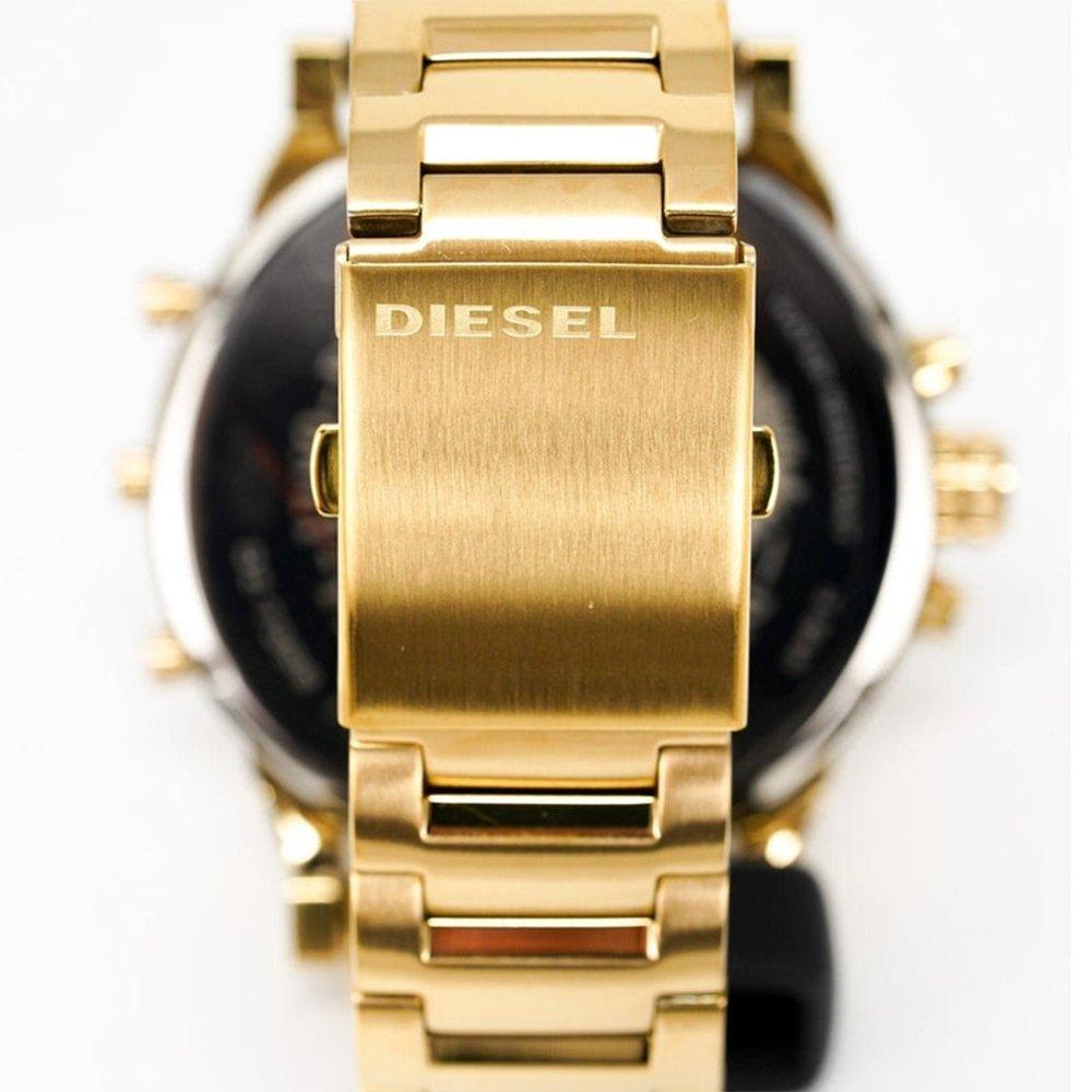 Diesel DZ7399 Mr Daddy 2.0 Herrenuhr aus Gelbgold