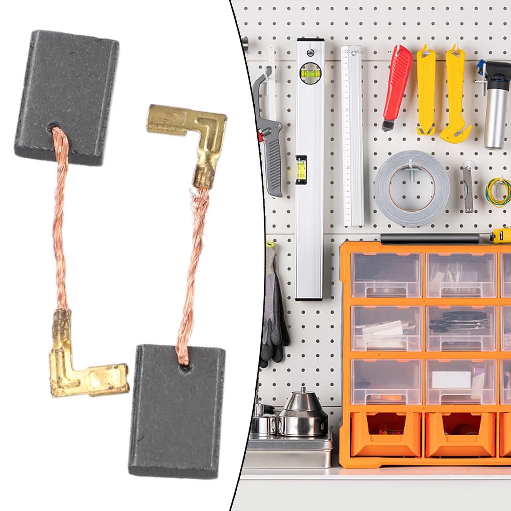 2 Stück 16x11x5mm Kohlebürste für Makita9553 9554 9555 9556 9557 9558 NB PB GD0600 HR2810 CB325 Winkelschleifer Bohrmaschine