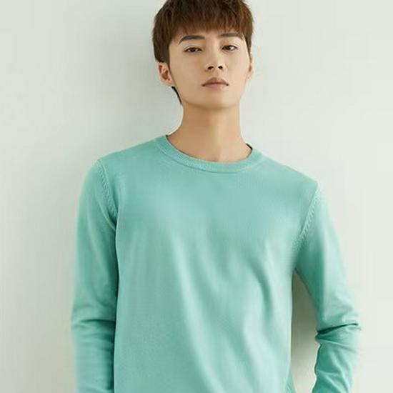 Men's Plus Size V-Neck Wool Sweater - 2023 Autumn/Winter Long Sleeve Knit Pullover
