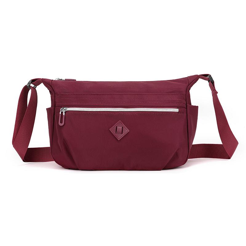 New Women's Shoulder Bag Simple Large-capacity Messenger Bag Anti-splashing Nylon Bag