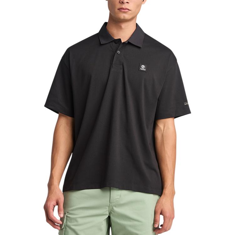 Timberland Polo Shirt Men's Black A69XB-001