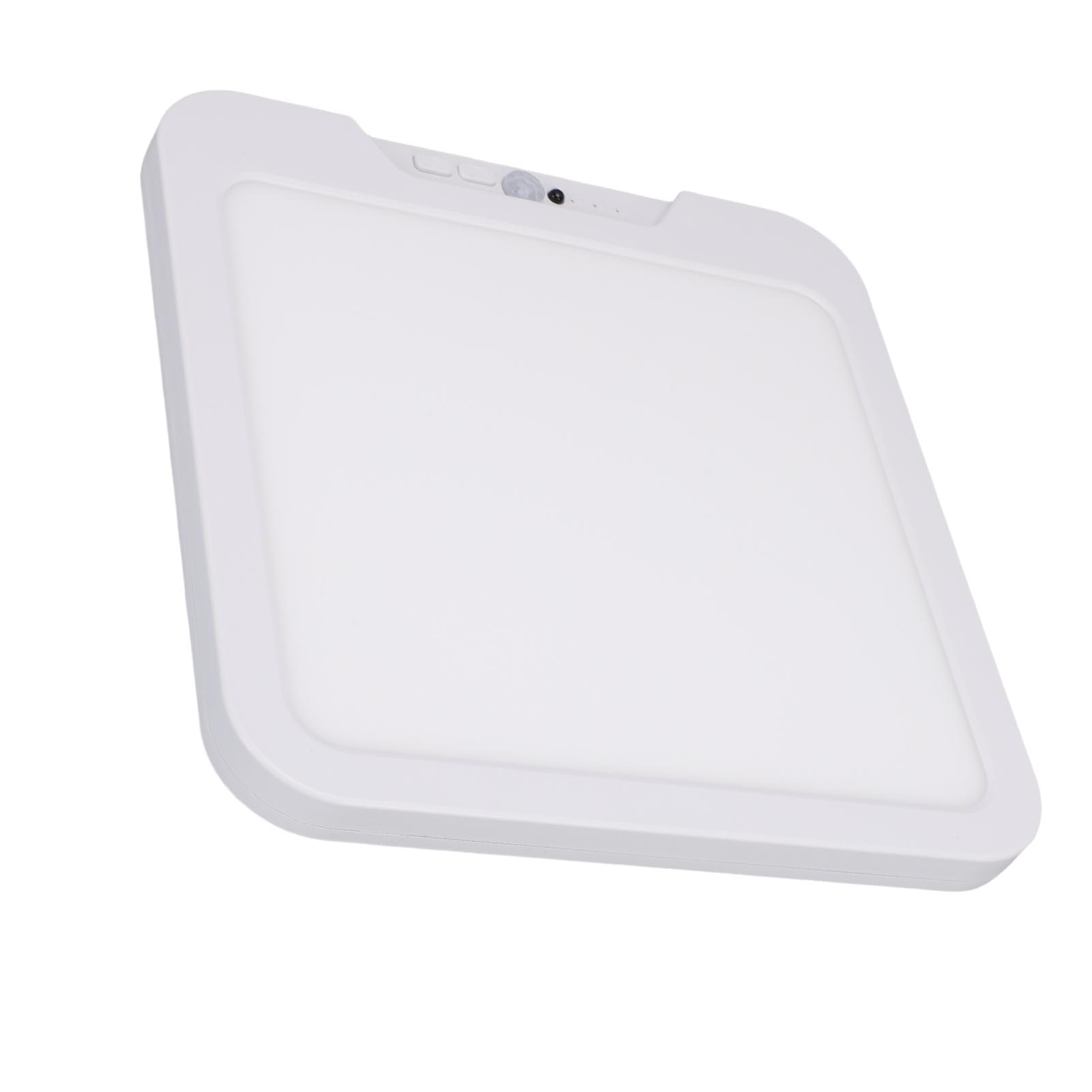 

Rechargeable Ceiling Light with Remote Battery Operated Motion Sensored Closet Light 3 Color Temperature Magnet Mount LED Shower Lighting for Indoor