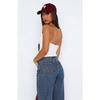 Women Sexy Halter V Neck Slim Fit Backless Cami Tank Top