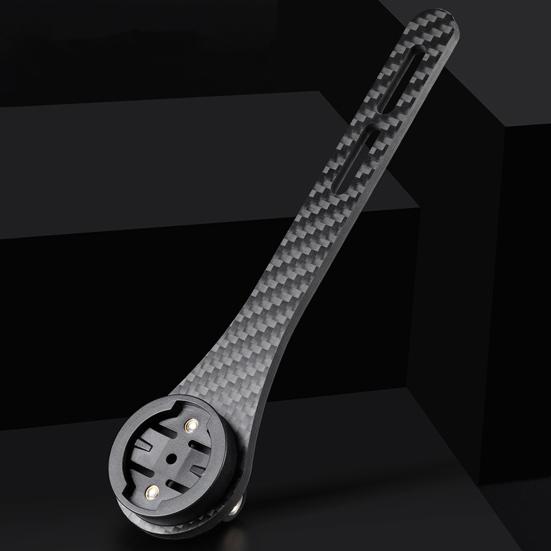 Držák na cyklopočítač z uhlíkových vláken Lehký Univerzální MTB Horský Silniční Kolo Řídítka Držák na Počítač Akční Kameru Světlo Cyklistické Příslušenství