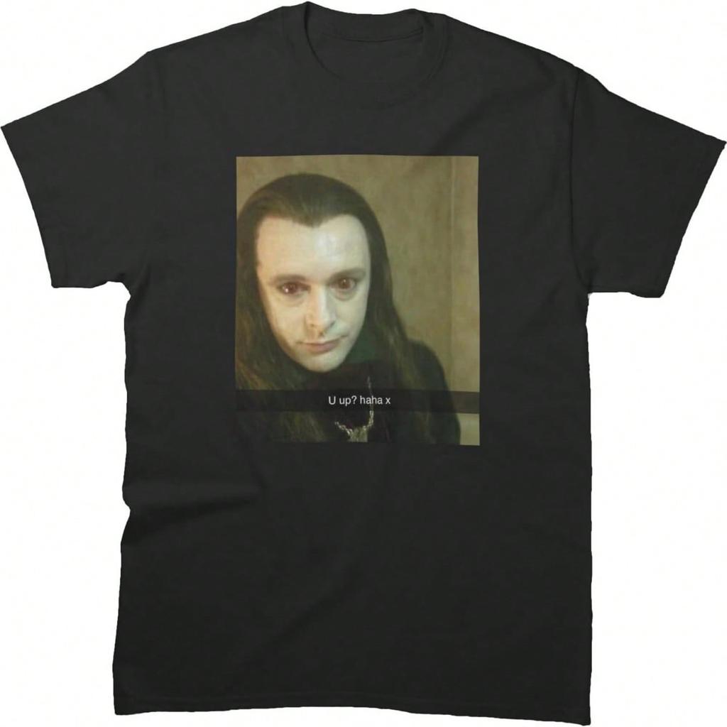 Unisex T-Shirt Meme Friends ARO Sleeve Vampire Birthday Twilight Tee Saga Cotton Shirts For Men Women Multicolored.Jpg|Unisex T-Shirt, Black, Small, S