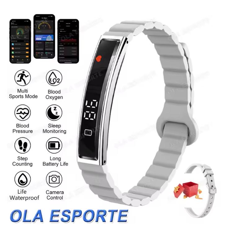 2026 Smart Bracelet Activity Fitness Tracker Sleep Heart Rate Blood Oxygen Waterproof Multiple Sport Smart Watch For Android iOS