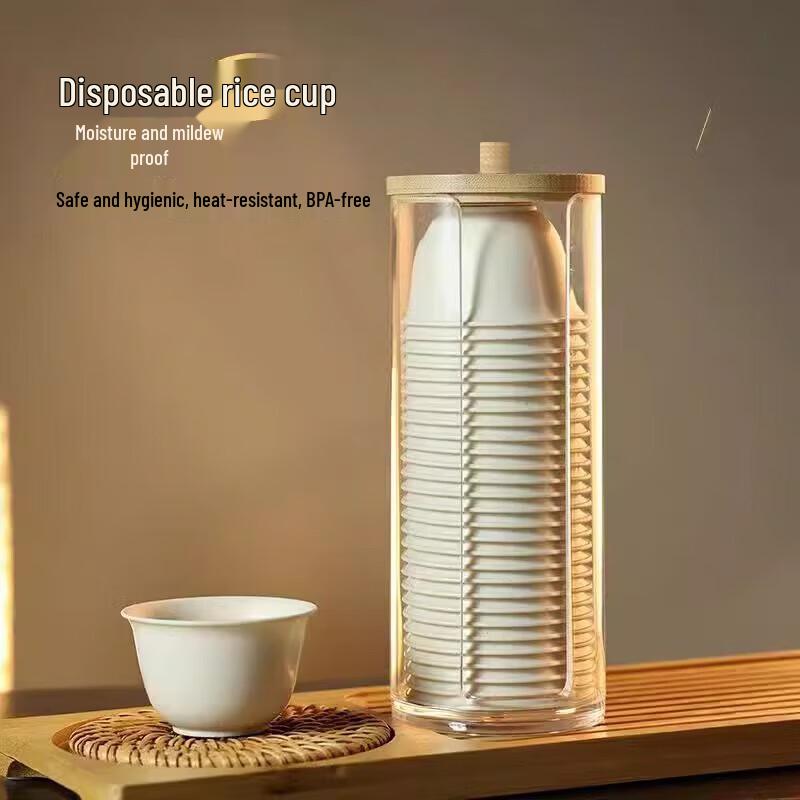 Disposable Rice Husk Kung Fu Tea Cups