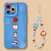 Red Apple iphone16promax mobile phone case all-inclusive silicone anti-drop soft case