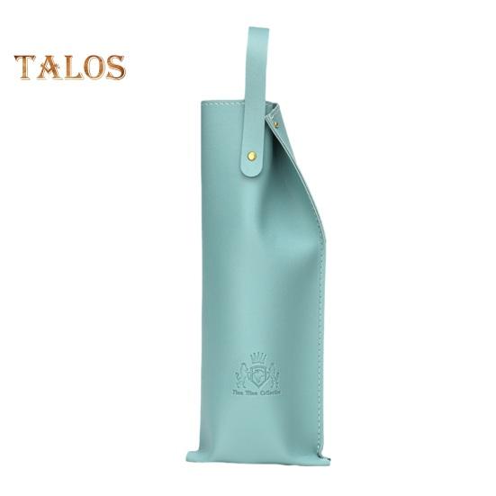 Wine Bag Elegant Stylish Champagne Wine Bottles Tote Carrier Fake Leather Wine Packaging Bag for Home