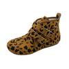 Fashion Fashion Booties Autumn New Round Toe Suede Metal Buckle One Strap Soft Sole Anti-slip Wear-resistant Flats