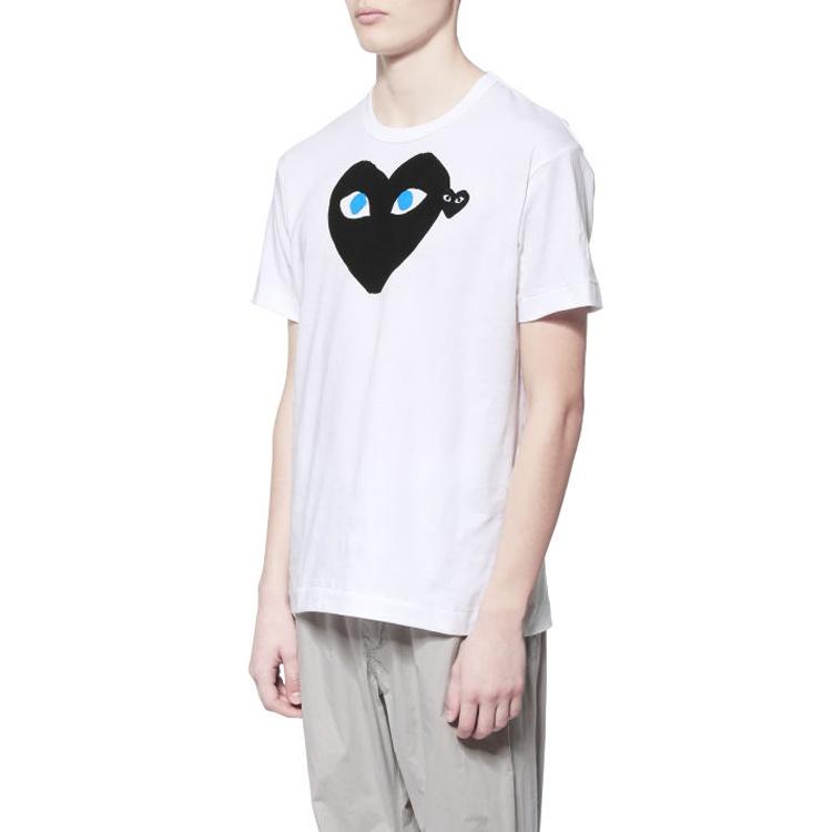 Comme des Garçons PLAY COMME Des GARCONS PLAY Emblem Heart T-Shirt 'White' Men's AZ-T088-051-1