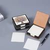 Animals Leather Diamond Painting Notecard Box Gem Art Sticky Note Holder Gem Painting Memo Pad Holder Mosaic Kit for Home Office