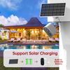 4MP WiFi Solar Battery Camera Low Powered Wireless Outdoor PIR Human Detection Security Surveillance Cameras long time standby