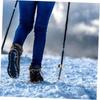 2 Stck Gehstock Eiskrallen Rutschfeste Krallen fr Senioren - Aufsatz fr Gehstcke und Krcken fr Schnee und Outdoor Aktivitten