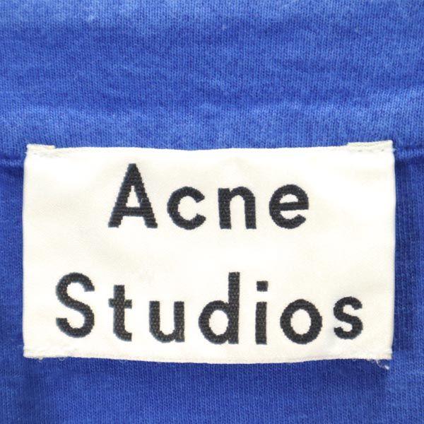 ACNE STUDIOS No sleeve cut off one piece XS Blue Women Used