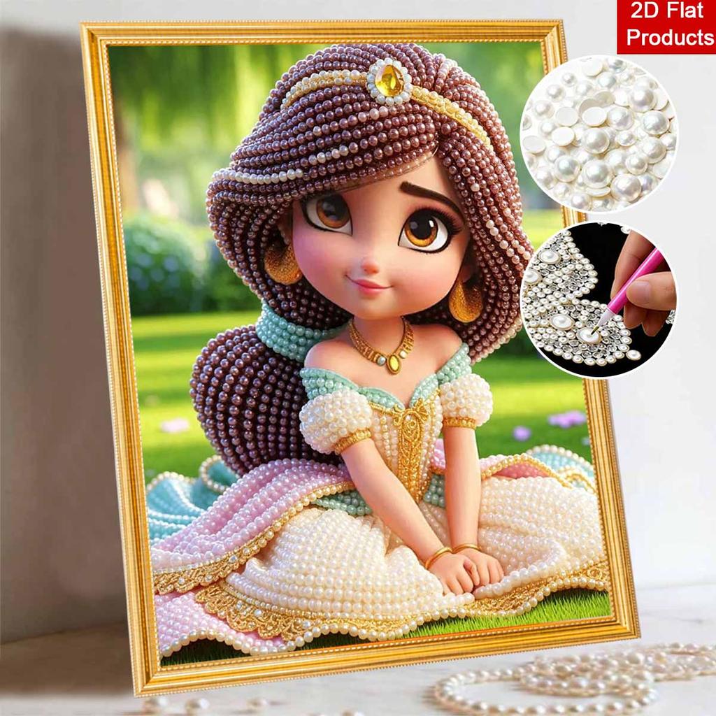 Disney Pearl Painting Handmade Princess Pearl Kit Home Decoration Painting