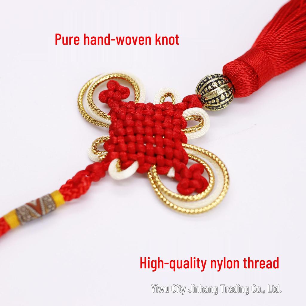 Jinhang Gold Thread Nylon Chinese Knot