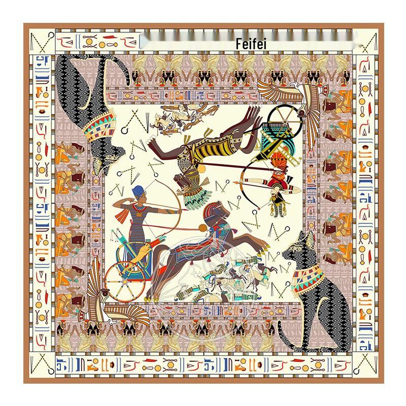 ITARORA Aurora Nile Silk Scarf & Pocket Cup Set