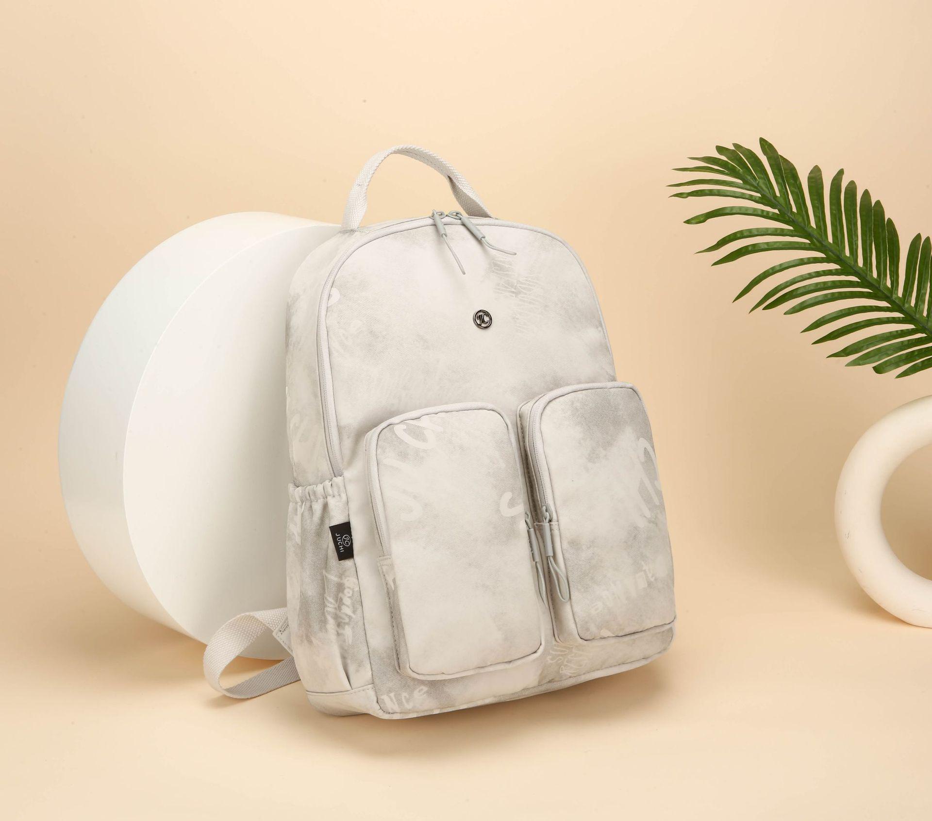 

Women s Japanese Style Large Versatile Backpack for College and Travel 30x12x41 cm світло-сірий колір