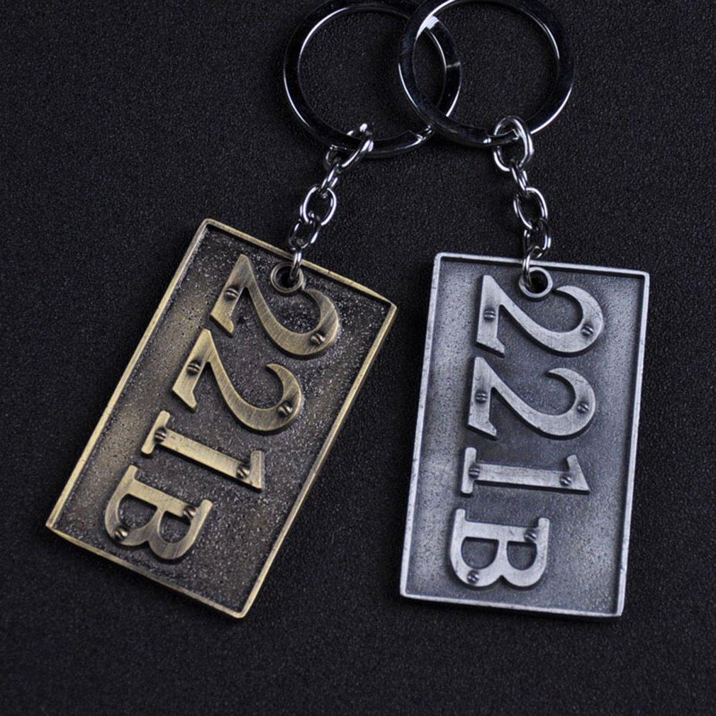 Buy 221B Apartment Keychain Pack Key Chain Creative Personalized Metal