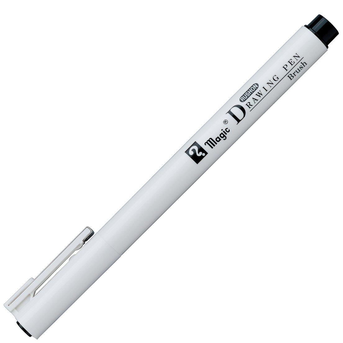 Japan Hobby Box Black Teranishi Chemical Magic Brush Rashion Drawing 10 Pen, Pen, Brush, Pens, B-Mrd-B-T1