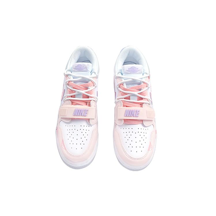 Jordan Legacy 312 Low Top Vintage Basketball Shoes GS Pink White HF0747-151(Team47-312)