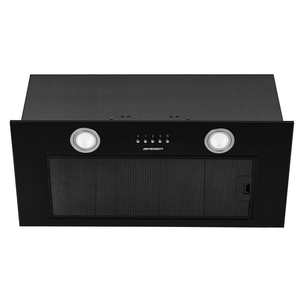 Under-Cabinet Kitchen Hood 60 Cm Black Be-50
