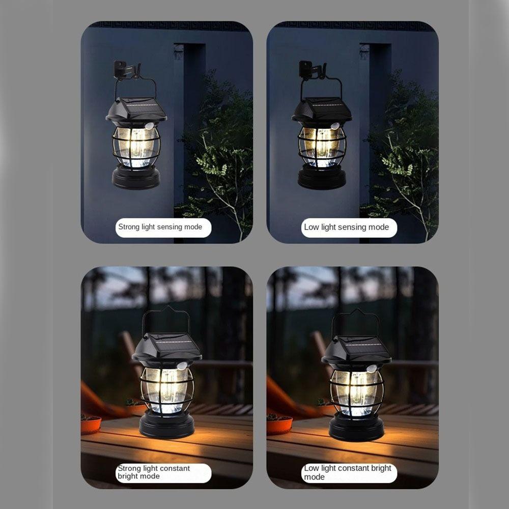 Waterproof Solar Powered Tent Lamp High Brightness Camping Light  Household Outdoor