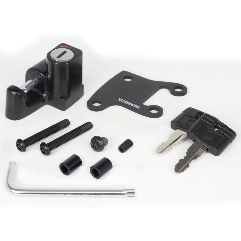 

Special parts TAKEGAWA helmet holder set (tamper-proof bolt included) для PCX (JK05-1200001~) и PCX160 (KF47-1200001~)