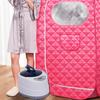 Máquina de Vapor para Sauna Enchufe Europeo Olla Interior de Acero Inoxidable Blanco