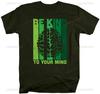 Mens Mental Health T Shirt Green Awareness Shirt Be Kind Tee To Your Mind Shortsleev Brain Gift Mans Unisex Graphic Clothes