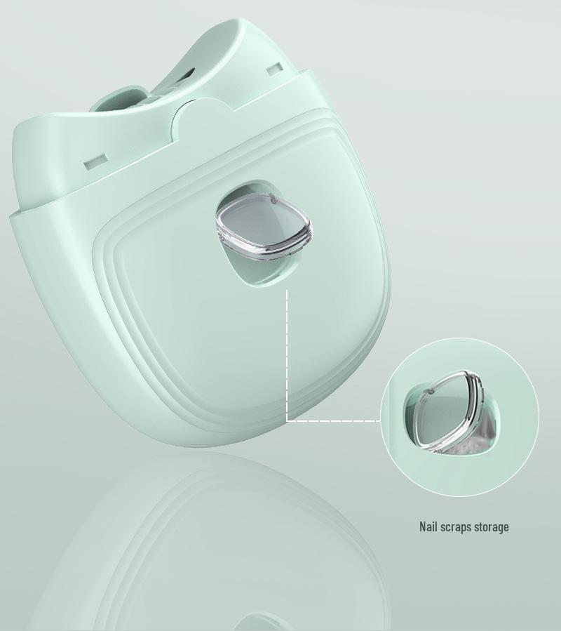 Automatic Electric Nail Trimmer and Clipper for Elderly, Children, Toddlers, Infants - Anti-Pinch Design