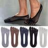 Non-Slip Five Toe Socks Breathable Invisible Socks Thin Five Finger Socks Moisture Wicking