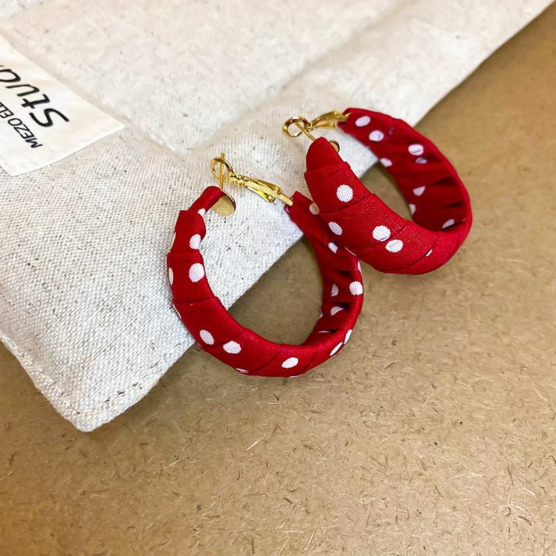 Silbernadel Leopard Harz Geo Runde Ohrringe, Retro Myer Stil, Nischen Design für Frauen