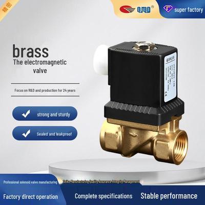 Explosion-Proof Brass Solenoid Valve with Pilot-Type Diaphragm, 2-Point To 2-Inch Diameter for Water