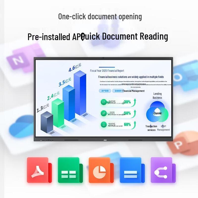 AOC 55-inch Interactive Flat Panel Display (CN Version)