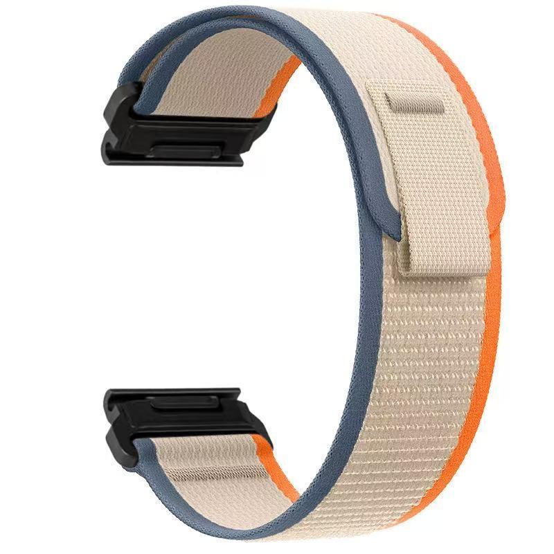 QuickFit 26mm 22mm 20mm Nylon Trail Loop Strap For Garmin Fenix 8 51/47/43mm 7 Pro 7S 7X E Bracelet Band For Quatix 8 51mm 47mm