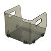   Storage Holder Transparent Stackable Design Waterproof Dustproof Double Handles PET Storage Container