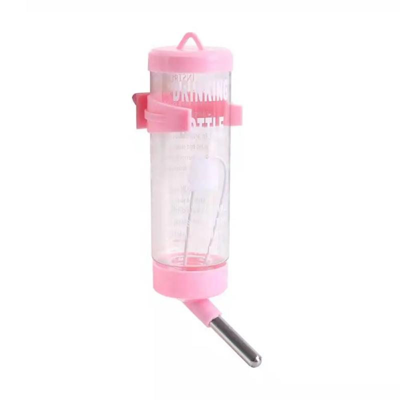 Distributeur d'eau en plastique pour hamster, mangeoire suspendue pour chien, cochon d'Inde, écureuil, lapin, fontaine à eau