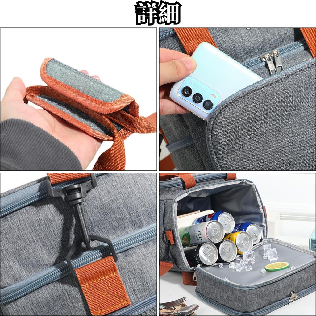 Large Capacity 1015 L Insulated Cooler BagCold Box for Outdoor Activities, Foldable, 2-Way Design, Dual-Layer Insulation, Lightweight, Soft,