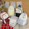 Schoolbag New Star Printing Backpack Female Versatile High Value Color Matching Primary and Secondary School Students Schoolbag Travel Backpack