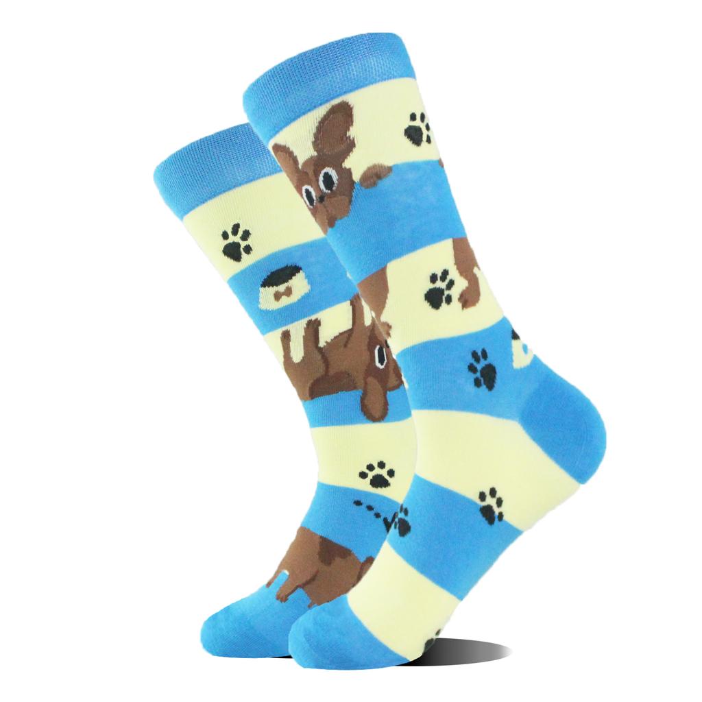 AB Professional Design Funny Socks Men Happy Animal Music Beer Skarpetki Sokken Hip Hop Big Size Meias Skateboard Divertidos